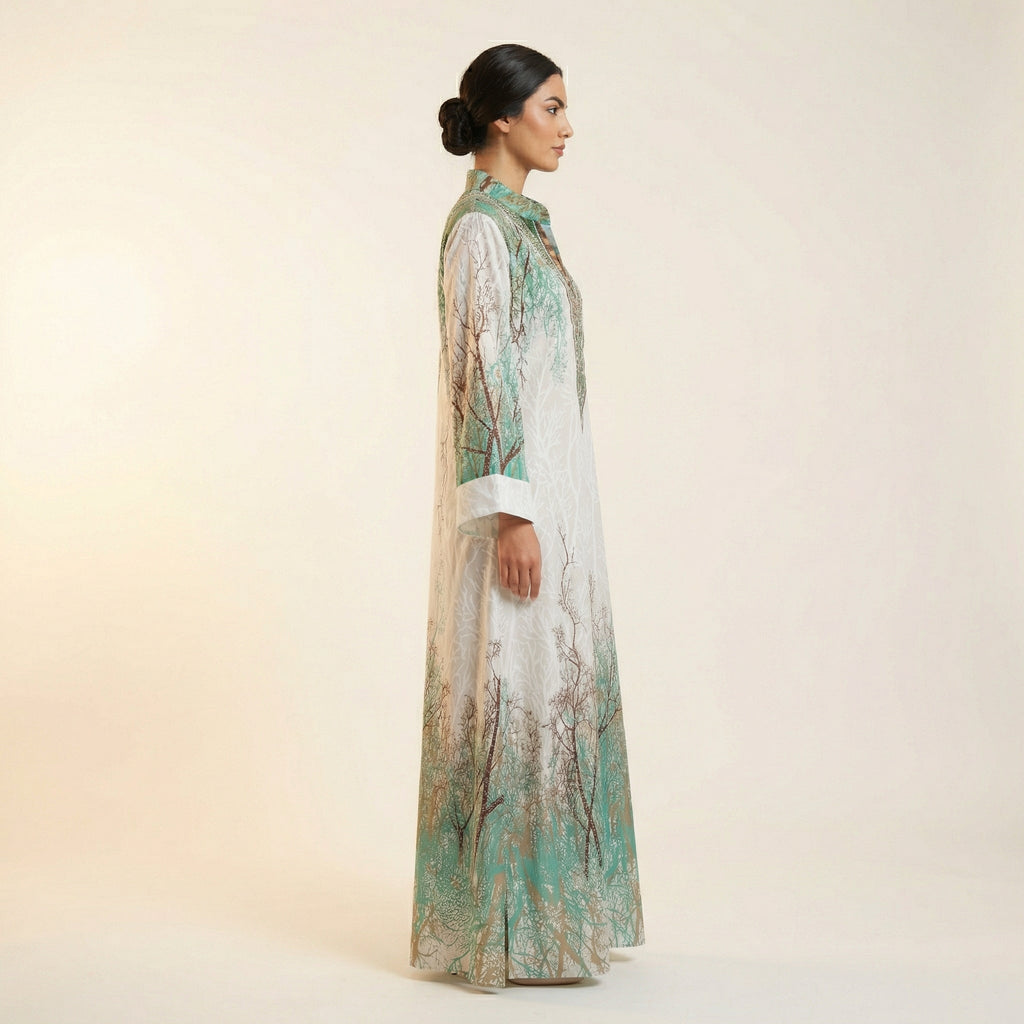 Abaya Imprimé Khaleeji